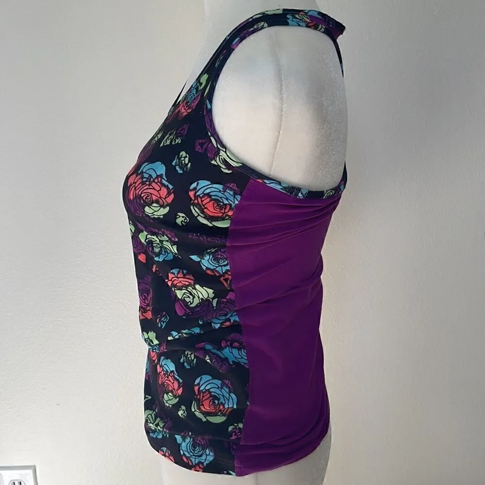 Ivivva lululemon athletic tank top. Size girls 14.  Bold colors.  Like new.